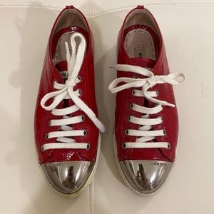 Miu Miu red sneakers